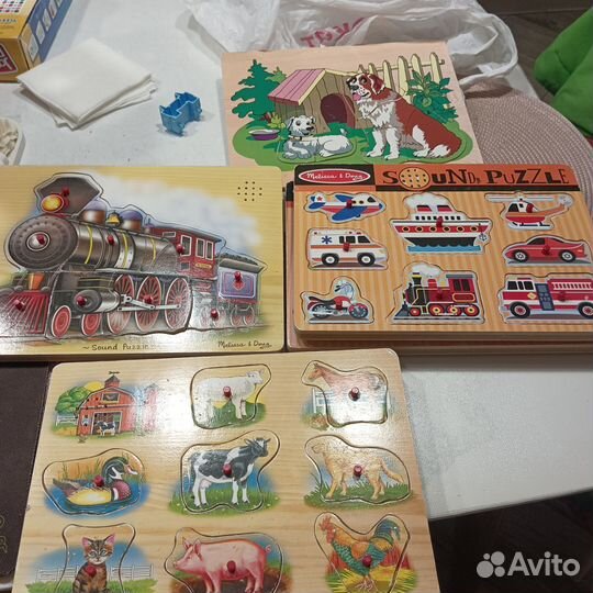 Пазлы лото игры