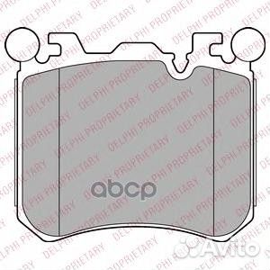 Колодки тормозные LP2287 Delphi