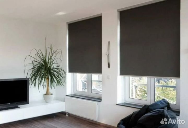 Рулонные шторы блэкаут под заказ