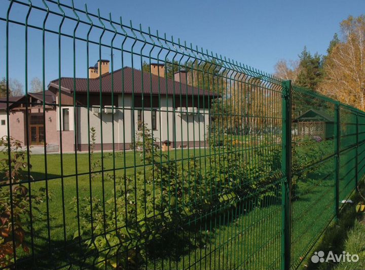 3Д сетка гиттер для забора