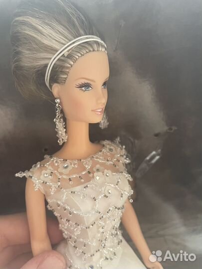 Кукла Badgley Mischka Bride Barbie 2003. Редкая