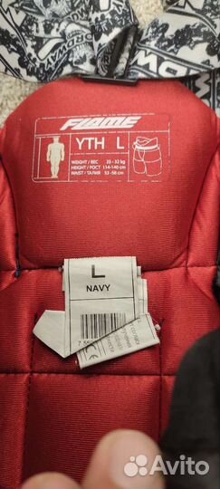 Шорты хоккейные детские