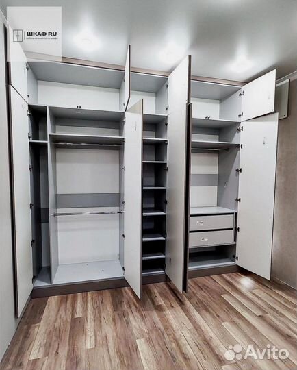 Шкаф белый распашной (и другие цвета)