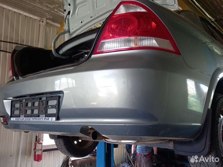 Бампер задний nissan almera classic