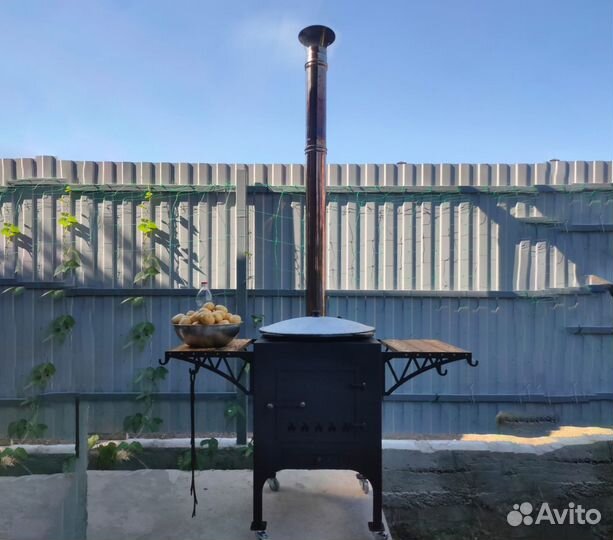 Печь под казан