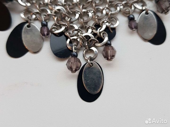 Комплект ожерелье+ сережки