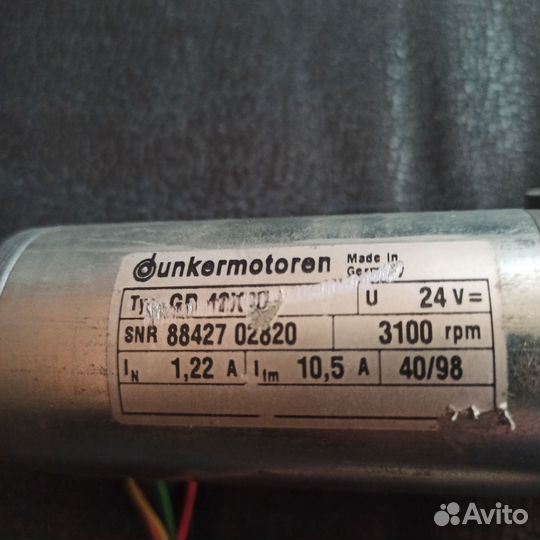 Dunkermotoren GR 42*40 в комплекте c RE30-2-100 и