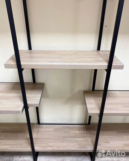 Полка в гостиную лофт