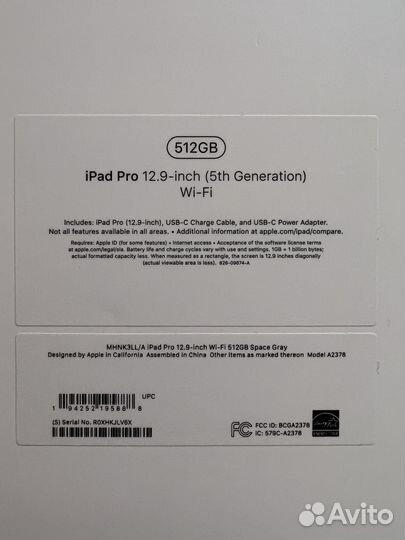 iPad pro 12.9 m1 512 gb Wi-Fi клавиатура стилус