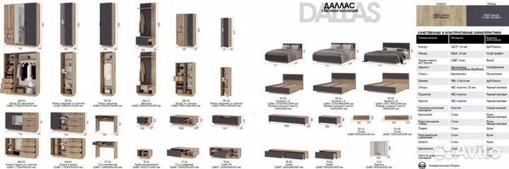 Комод Даллас