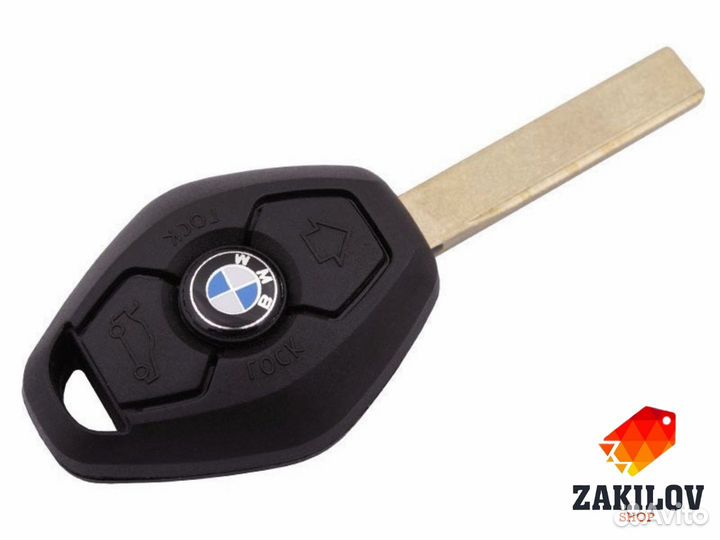 Наклейка - значок на ключ от BMW 11mm