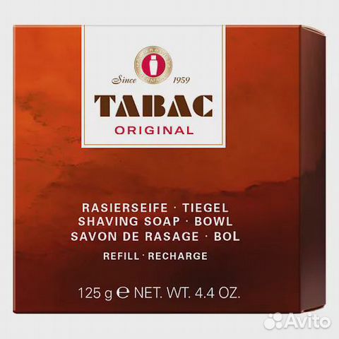 Tabac original мыло для бритья