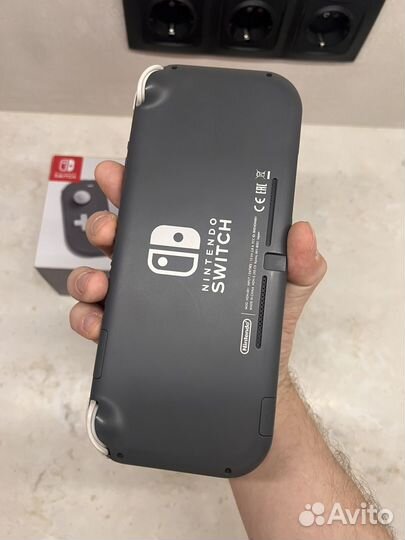 Б/у прошитая Nintendo Switch Lite Gray