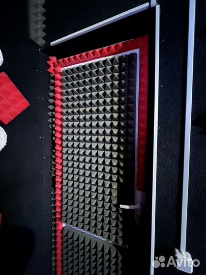 Акустический поролон пирамида