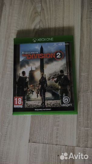 Tom clancys the division 2 Xbox One диск