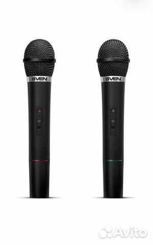 Радиомикрофоны с приемником новые Sven MK-715 объявление продам