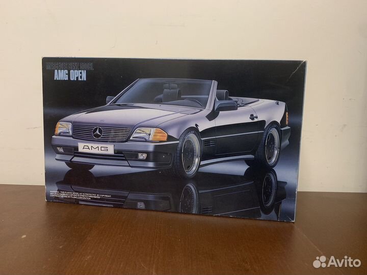 Сборная модель Mercedes 500sl fujimi 1/24