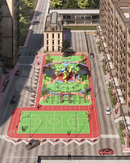 3-к. квартира, 98 м², 4/10 эт.