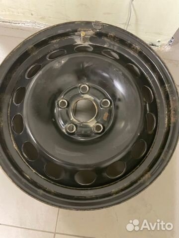 4 штампованных диска R16 Scoda