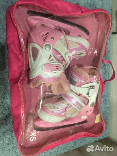 Коньки р 27-30 раздвижные