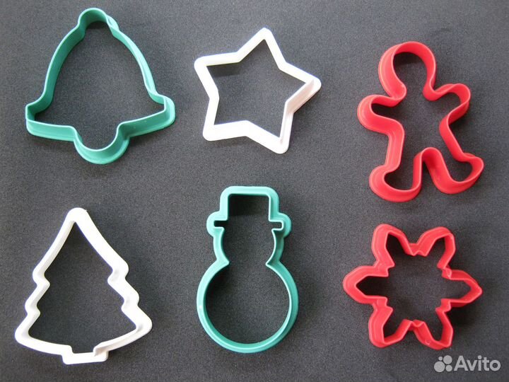 Форма для печенья, новогодняя. Новая