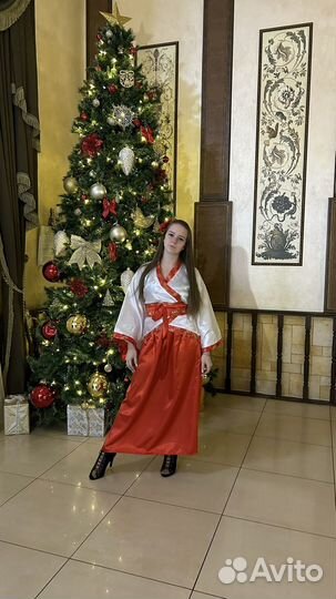 Костюм для вечеринки Китайский шелковый