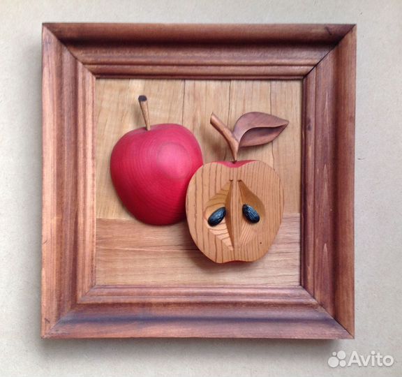 Деревянное панно