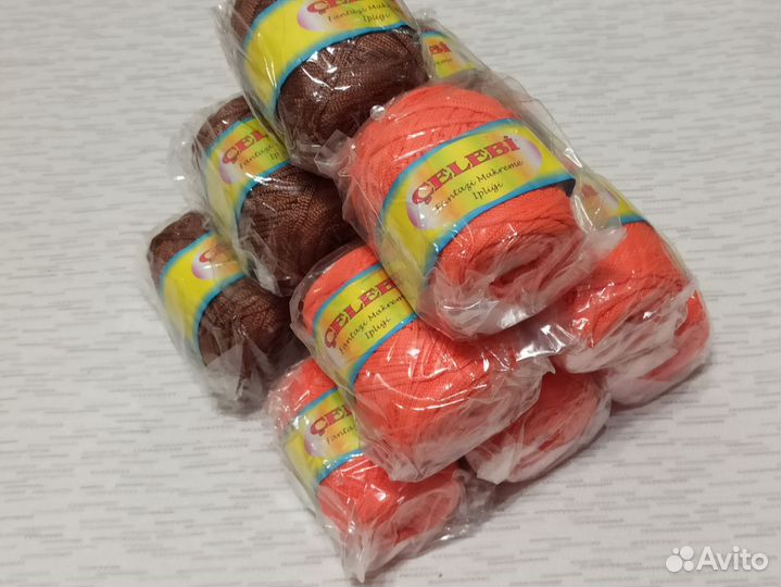 Пряжа шнур для плетения макраме и вязания сумок