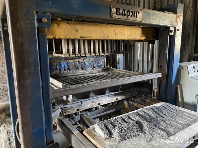 Оборудование для пр-ва стеновых блоков, плитки