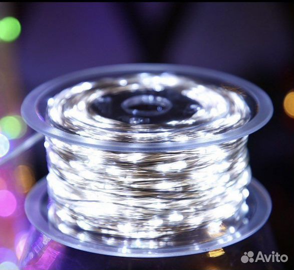 Гирлянда нить роса