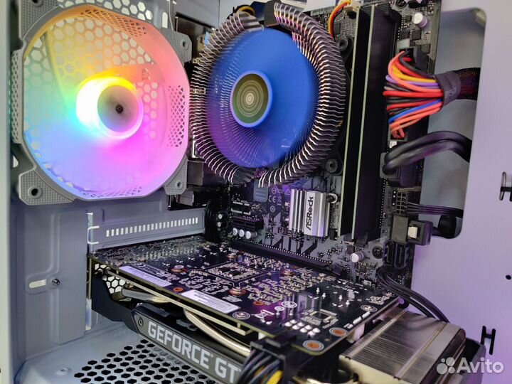 557 Игровой компьютер i3 10100f/GTX1660s/16GB
