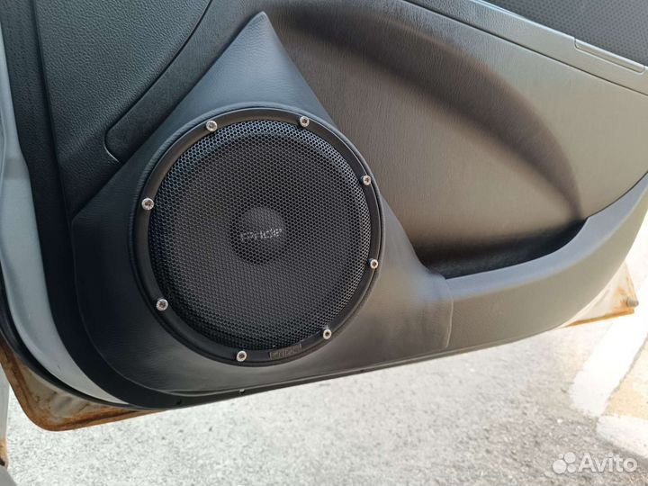 Дверные карты Geely MK, под динамик 20см