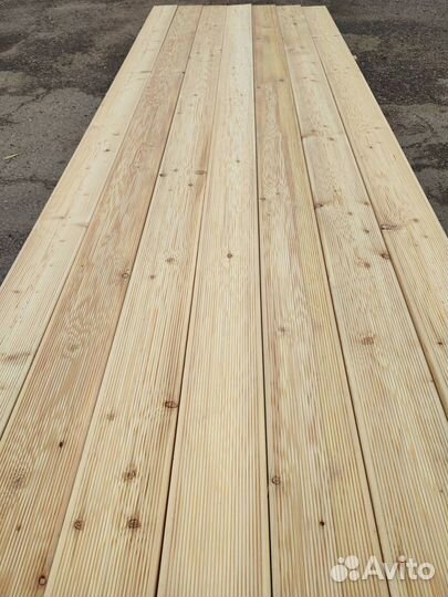 Террасная доска из лиственницы 28х140х3800 сорт ав