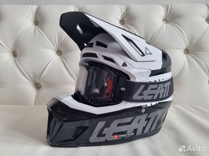 Pro Enduro Шлем Leatt Moto 8.5 Helmet Kit White