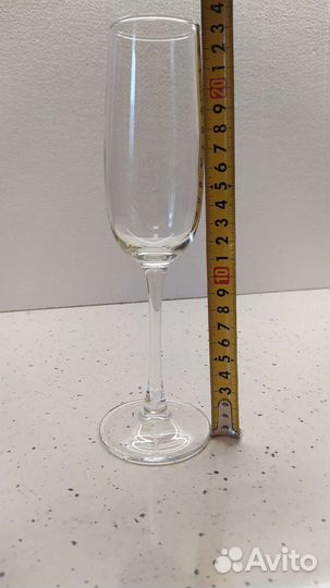 Новые Бокалы 12 шт для шампанского вина