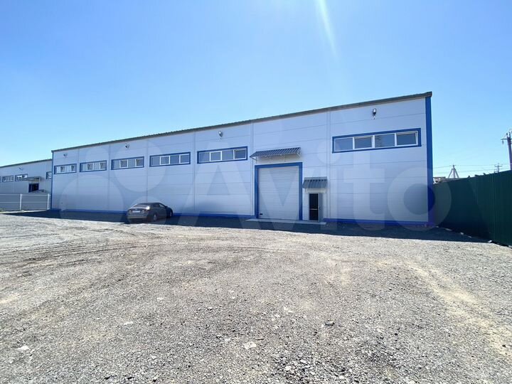 Склад, производство 1100 м² с участком