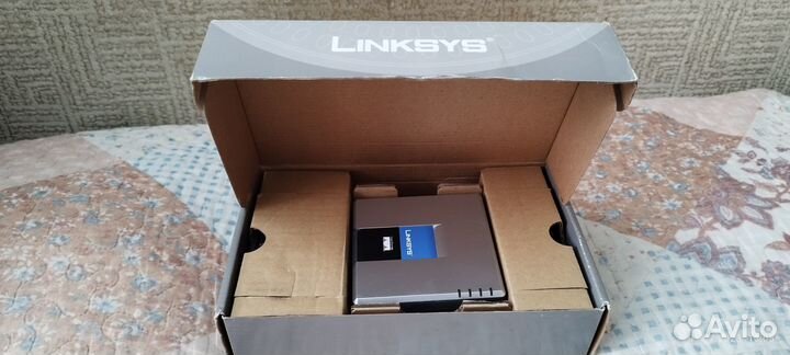 Адаптер для VoIP-телефонии Linksys SPA2102