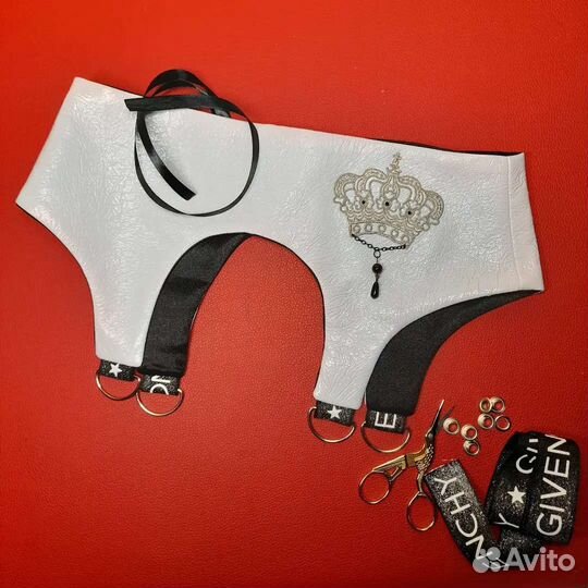 Пояса из экокожи на шнуровке