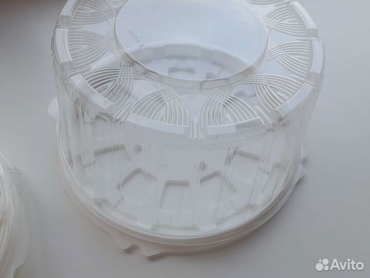 Контейнеры для торта 3 штуки. Цена за 3