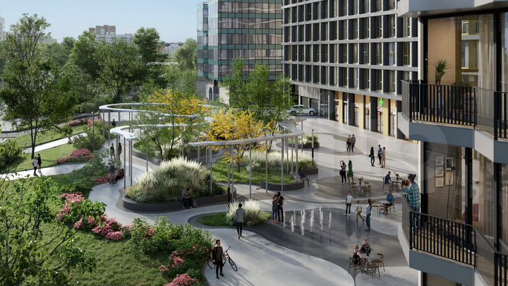 1-к. апартаменты, 45,5 м², 2/29 эт.