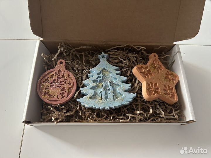 Елочные игрушки ручной работы