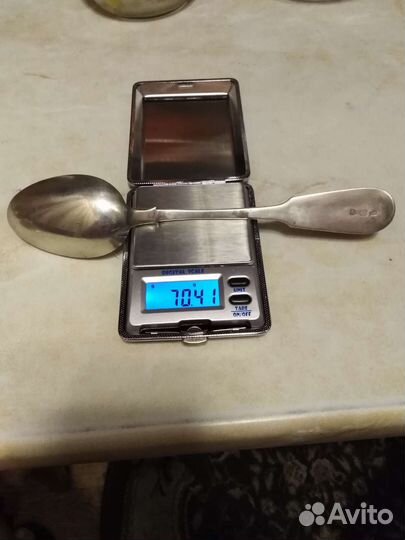 Серебряные царские ложки. 1895г. 6шт