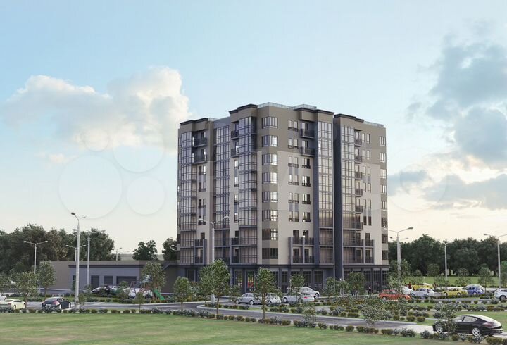 3-к. квартира, 54 м², 4/9 эт.