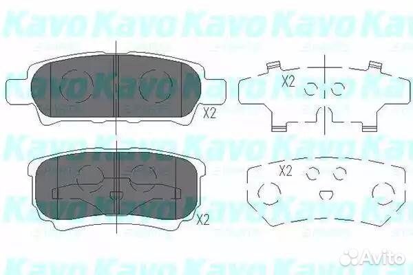 Колодки тормозные mitsubishi lancer IX 03outlander