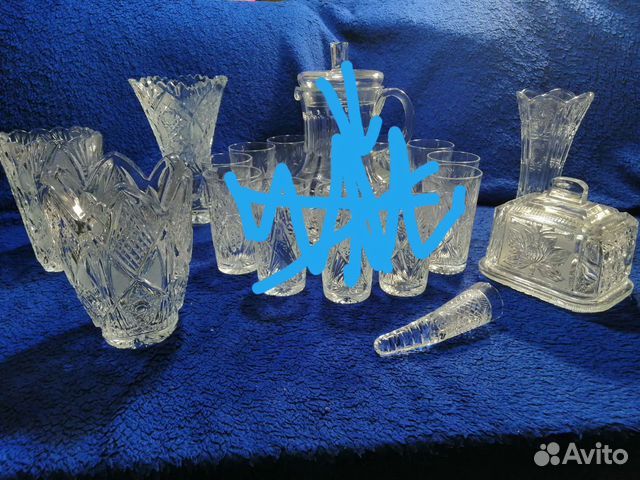 Хрустальная посуда СССР