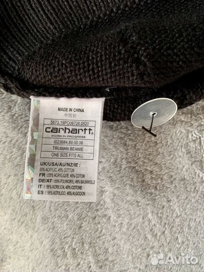 Шапка carhartt wip Truman Beanie