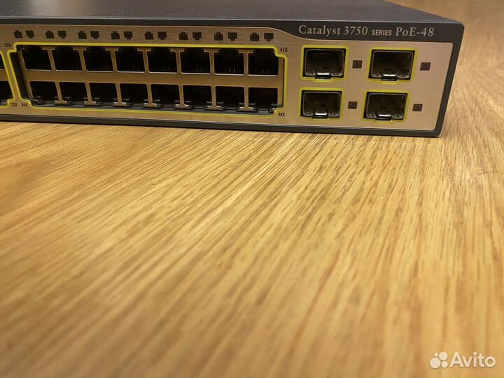 Cisco c3750-48ps-s POE
