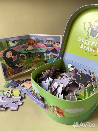 Пазлы Mideer в сундучке