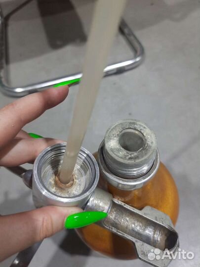 Сифон для газирования воды СССР