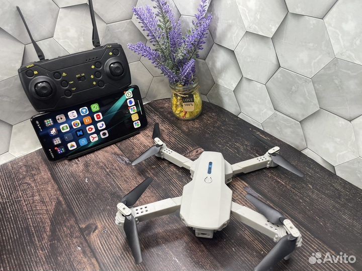 Квадрокоптер сэлфи дрон с 2мя камероми